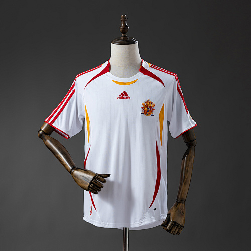 Spain 2006 Visitante Retrô Camisa S-XXL