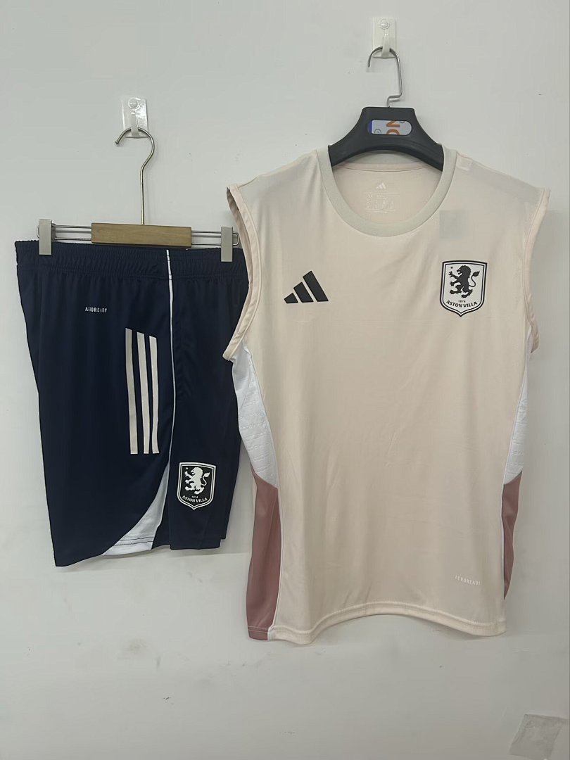25/26 Aston Villa training suit pink S-3XL, foto 1
