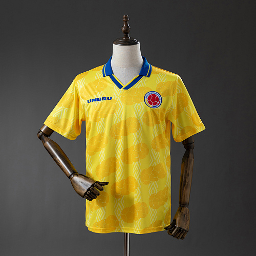 Colombia 1994 Titular Retrô Camisa S-XXL