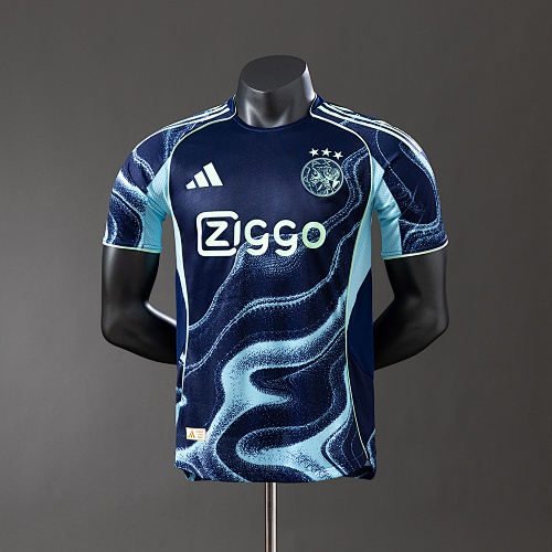 Ajax 25/26 Visitante Versão jogador Camisa S-3XL