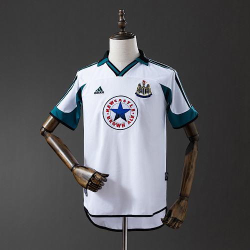 Newcastle United 99/00 Visitante Retrô Camisa S-XXL