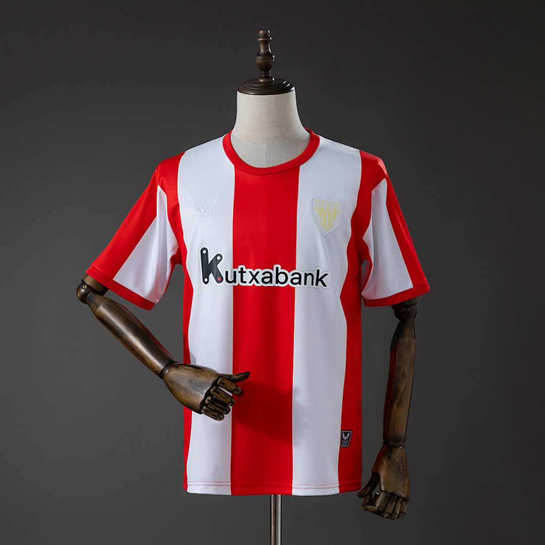 Athletic Bilbao 25/26 Retrô Style Camisa S-4XL, foto 1