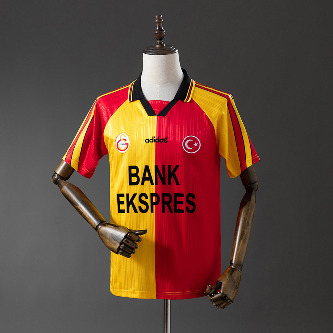 Galatasaray 97/98 Titular Retrô Camisa S-XXL, foto 1