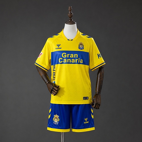 UD Las Palmas 26/27 Titular Kids Kit Tamanho 16-28
