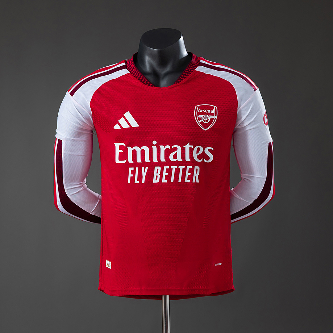 Arsenal 26/27 Titular Versão jogador Manga longa Camisa S-3XL, foto 1