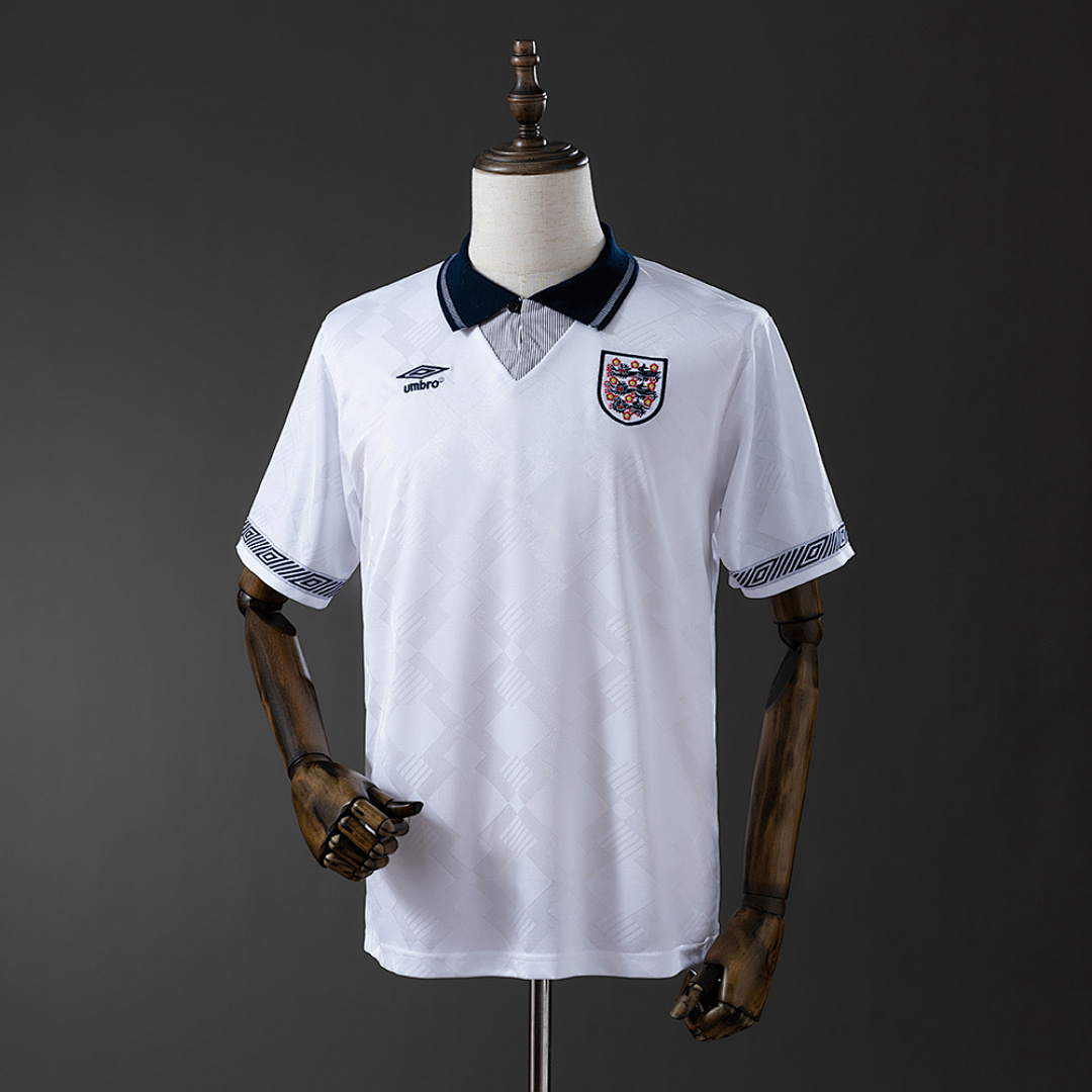 Retrô 1990 England Titular S-XXL, foto 1