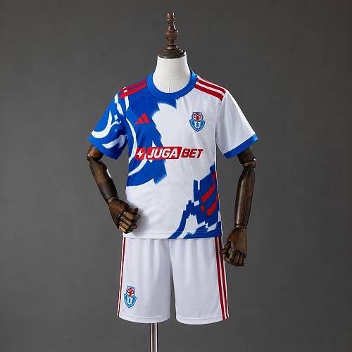 Universidad de Chile 26/27 Visitante Kids kit Tamanho 16-28
