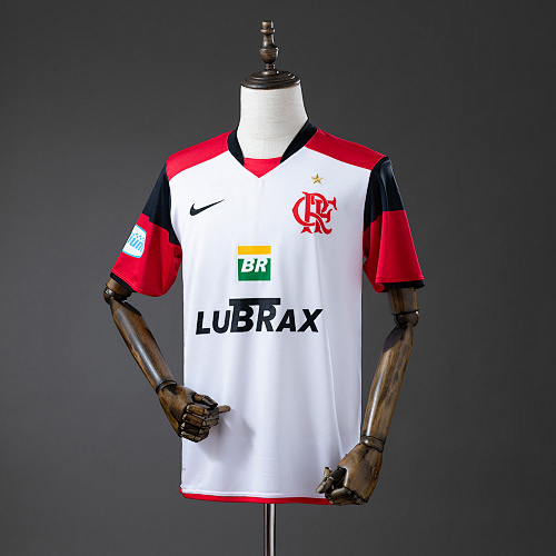Flamengo 2008/09 Visitante Retrô Camisa S-XXL