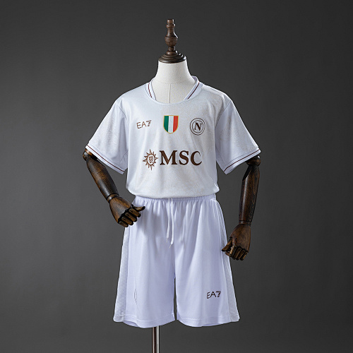 Napoli 25/26 Terceira Kit infantil Tamanho 16-28