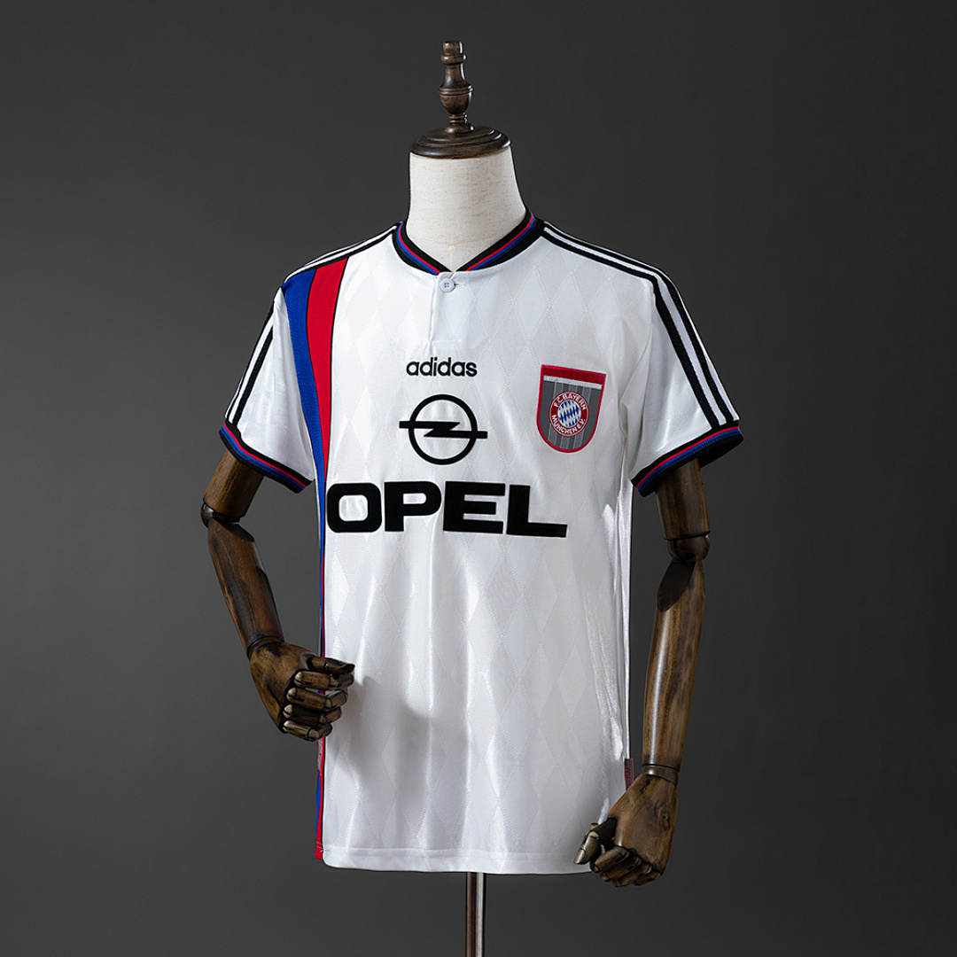 Retrô Bayern Munich 96/98 Visitante S-XXL, foto 1