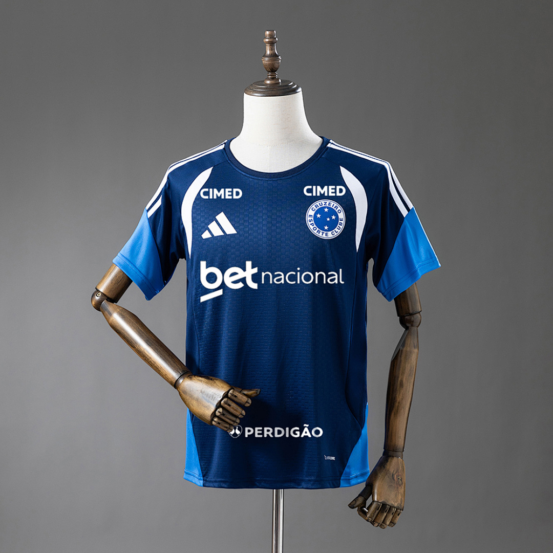 Cruzeiro 26/27 All sponsors Training - Dark Blue Camisa S-4XL, foto 1