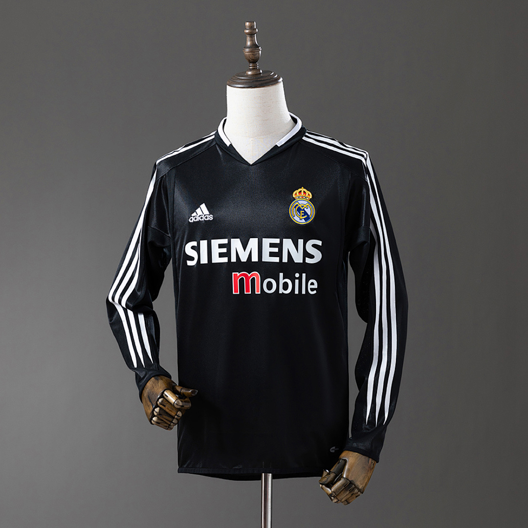 Real Madrid 04/05 Terceira Manga longa Retrô Camisa S-XXL, foto 1