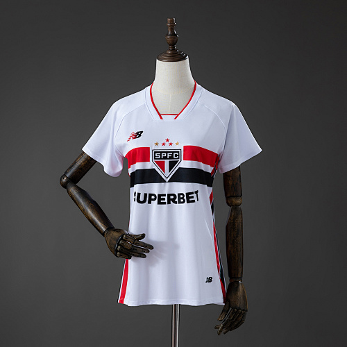 Sao Paulo 26/27 Titular Feminina Camisa S-XXL