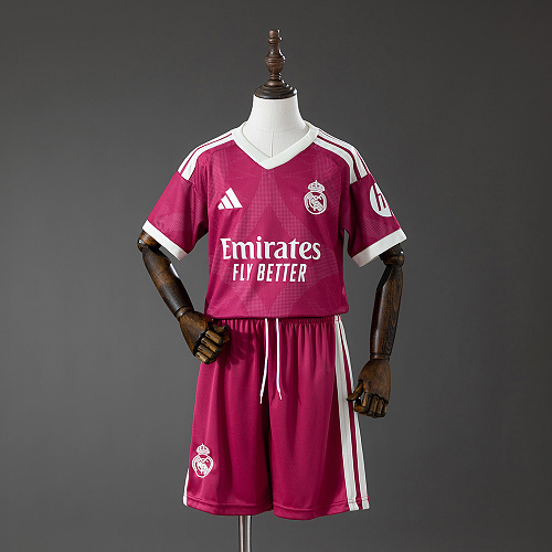 Real Madrid 26/27 Terceira Kit infantil Tamanho 16-28