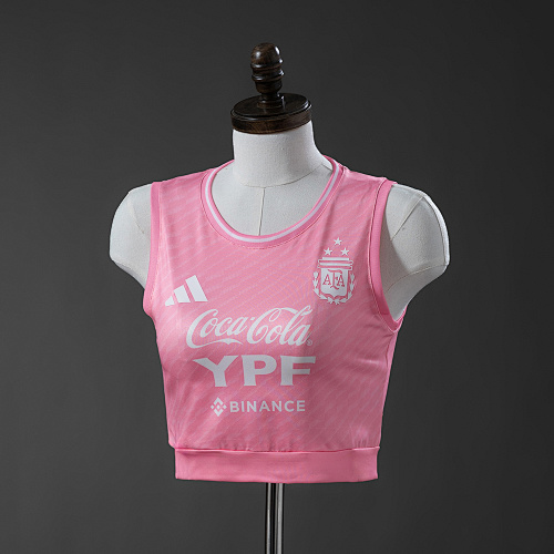 Argentina 25/26 Pink Feminina Vest S-XXL