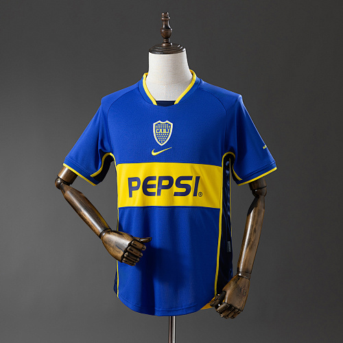 Boca Juniors 02/03 Titular Retrô Camisa S-XXL