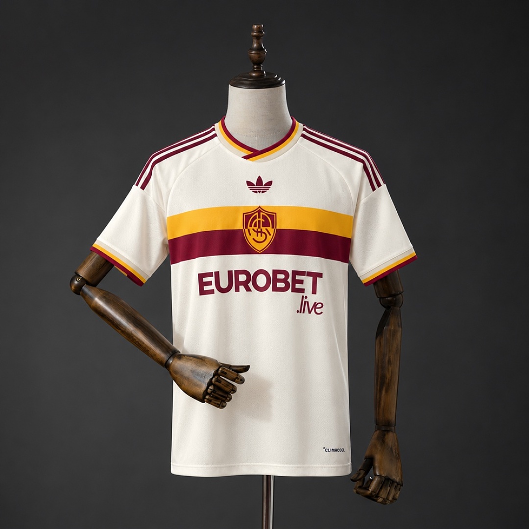 Roma 26/27 Visitante Camisa S-4X, foto 1