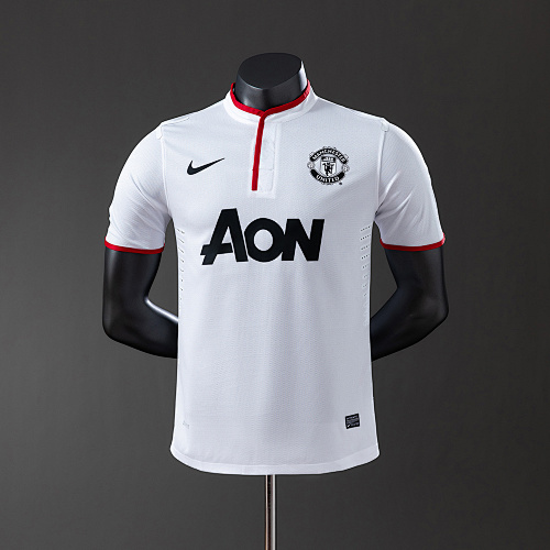 M-U 12/13 Visitante Versão jogador Retrô Camisa S-3XL