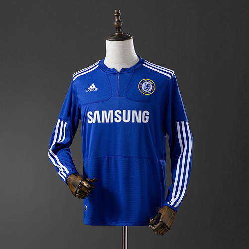 Chelsea 09/10 Titular Manga longa Retrô Camisa S-XXL