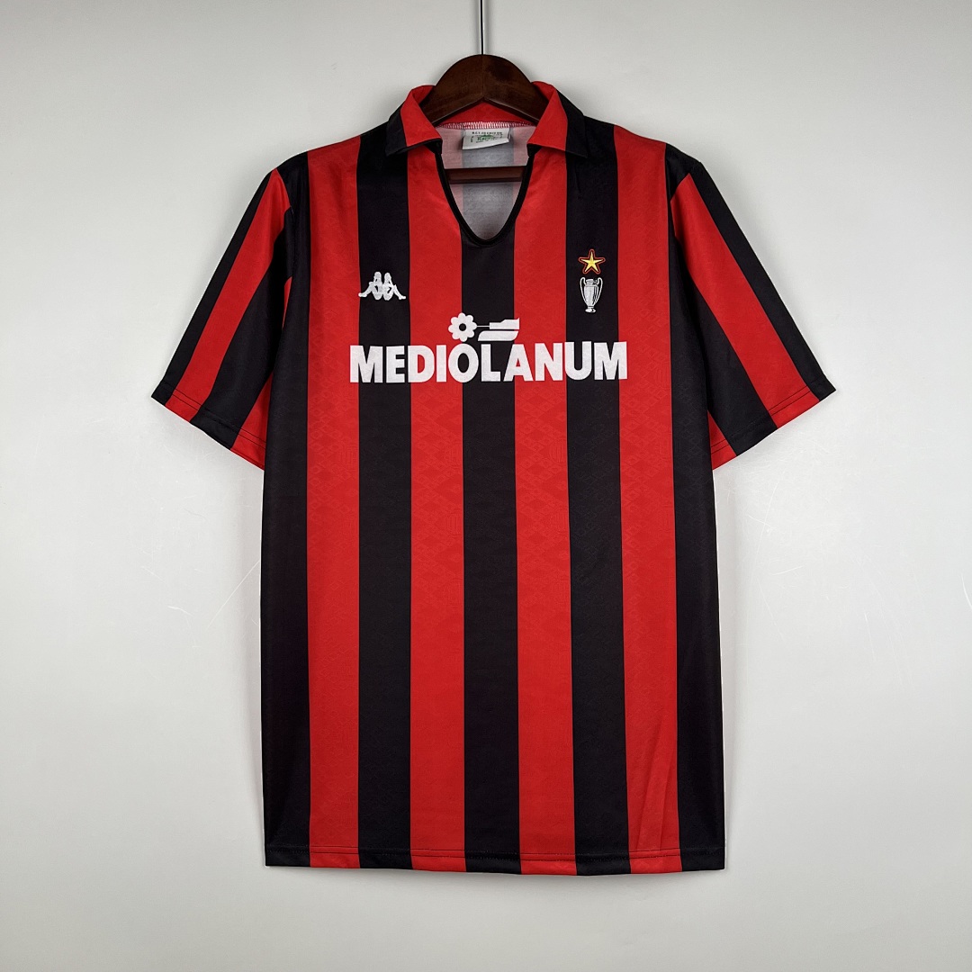 Retrô AC Milan 89/90 Titular S-XXL, foto 1