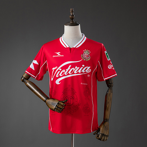 Deportivo Toluca 98/99 Titular Retrô Camisa S-XXL