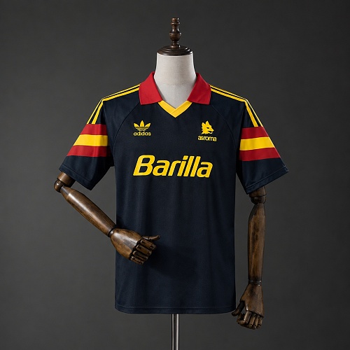 Retrô Roma 91/92 Terceira Camisa S-XXL