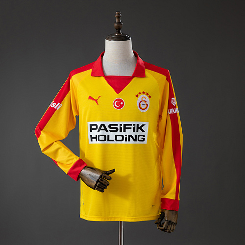 Galatasaray 25/26 Retrô Edition - Yellow Manga longa Camisa S-4XL