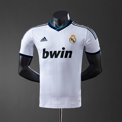 Real Madrid 2012/13 Titular Retrô Versão jogador Camisa S-3XL