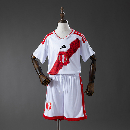 Peru 2026 Titular Kit infantil Tamanho 16-28