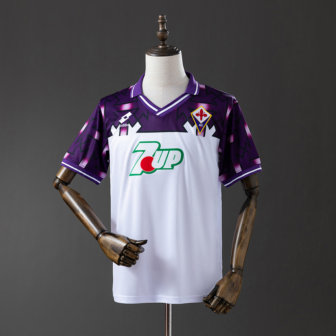 Retrô 92/93 Fiorentina Visitante S-XXL, foto 1