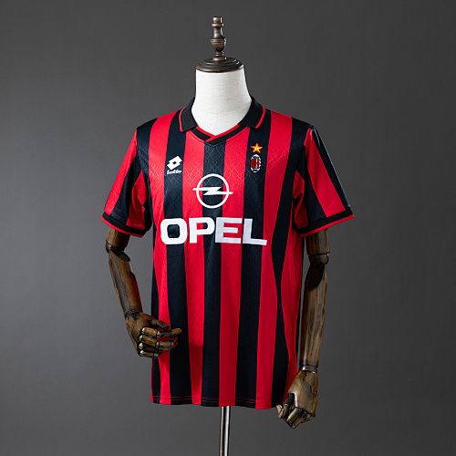 Retrô 95/96 AC Milan Titular S-XXL