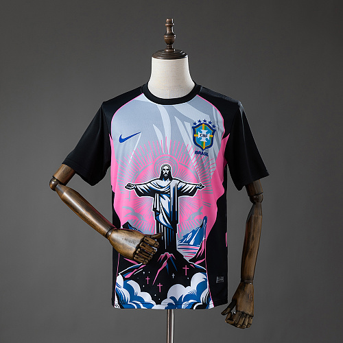 Brazil 2026 Christ the Savior - Pink Camisa S-XXL