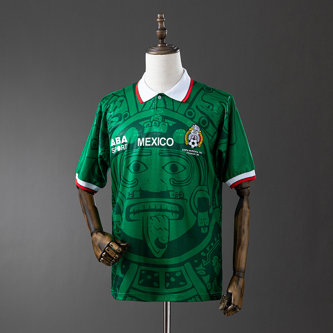 Retrô 1998 Mexico Titular S-XXL, foto 1