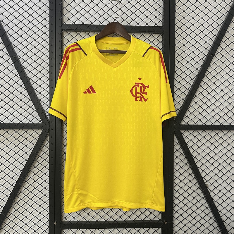 24/25 Flamengo Limited Edition Goleiro Yellow Camisa S-4XL