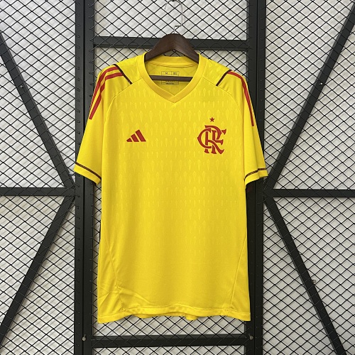 24/25 Flamengo Limited Edition Goleiro Yellow Camisa S-4XL