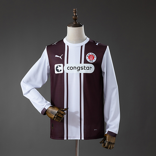 St. Pauli 26/27 Special Manga longa Camisa S-4XL