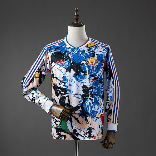 M-U 25/26 Originals Stone Roses Manga longa Camisa S-4XL