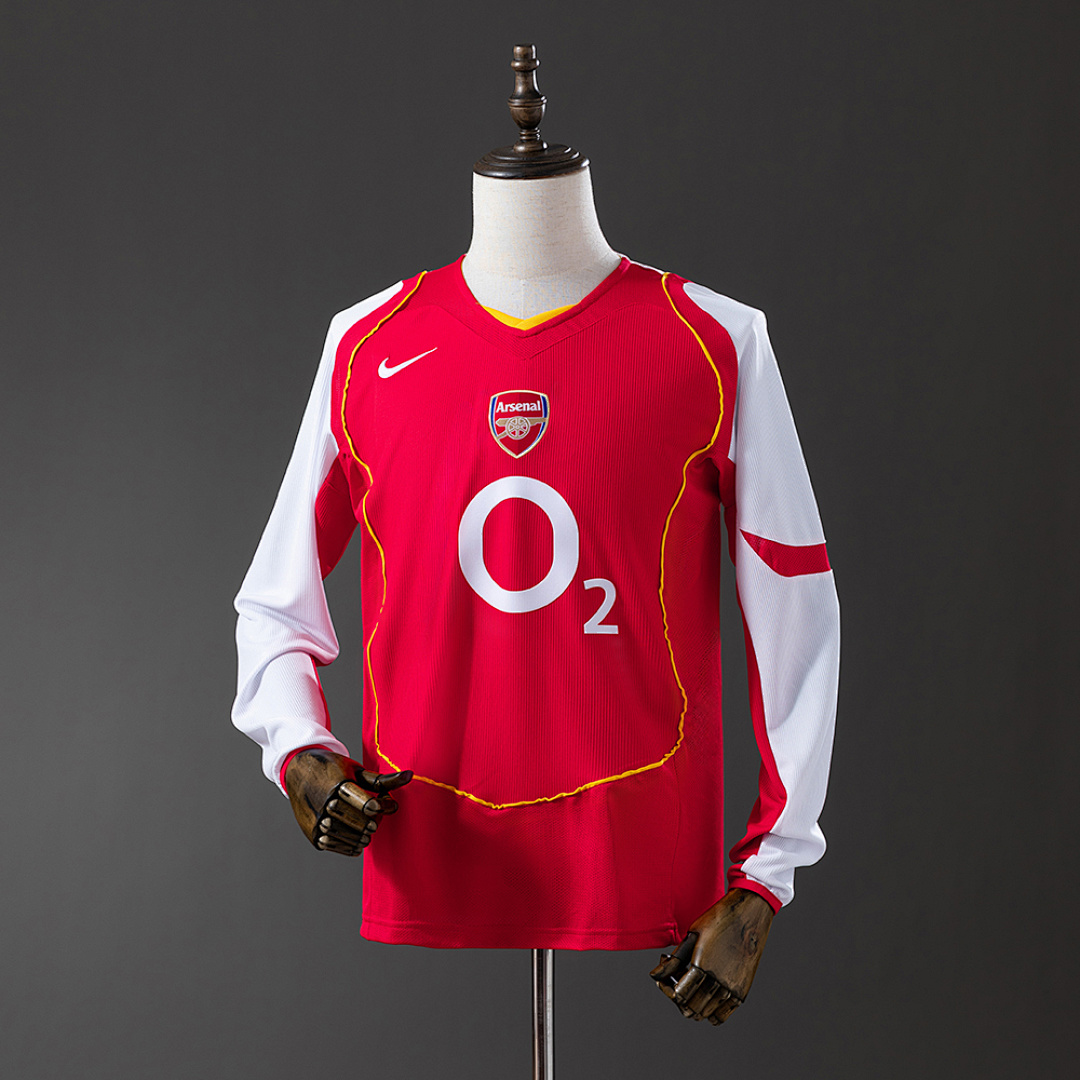 Arsenal 04/05 Titular Manga longa Retrô Camisa S-XXL, foto 1