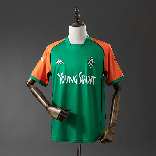 Werder Bremen 03/04 Titular Retrô Camisa S-XXL