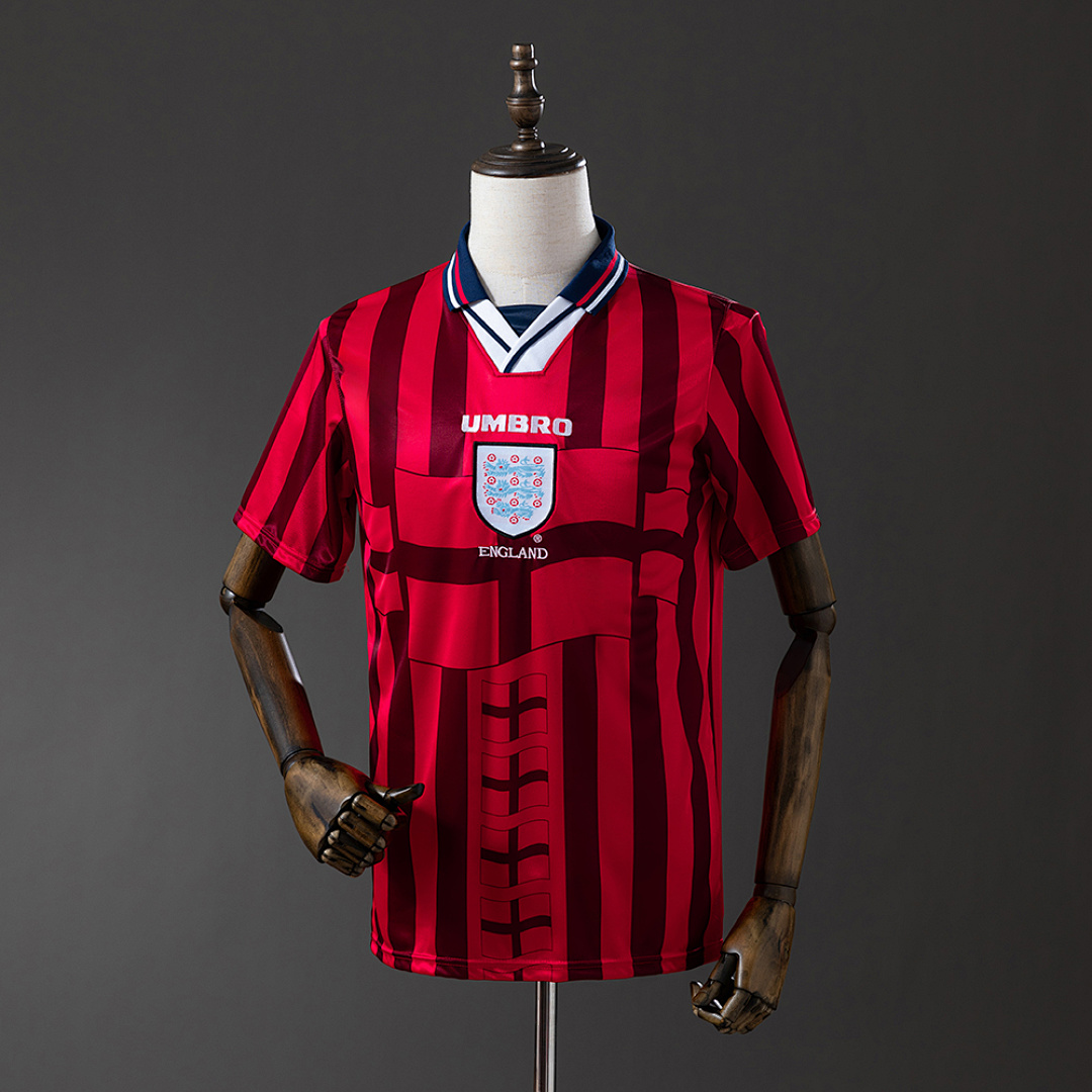 Retrô 1998 England Visitante S- XXL, foto 1