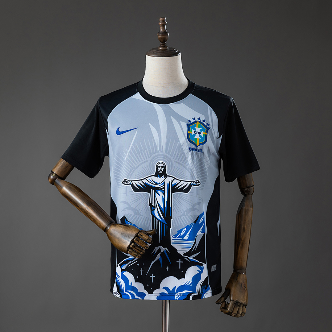 Brazil 2026 Christ the Savior - Gray Camisa S-XXL, foto 1