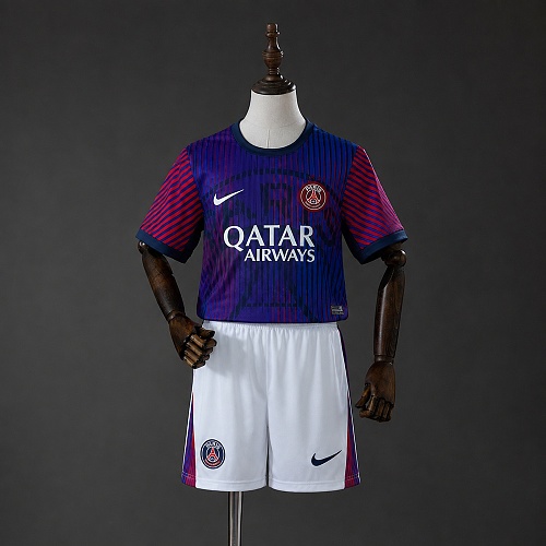 PSG 26/27 Pre Match Kids kit Tamanho 16-28
