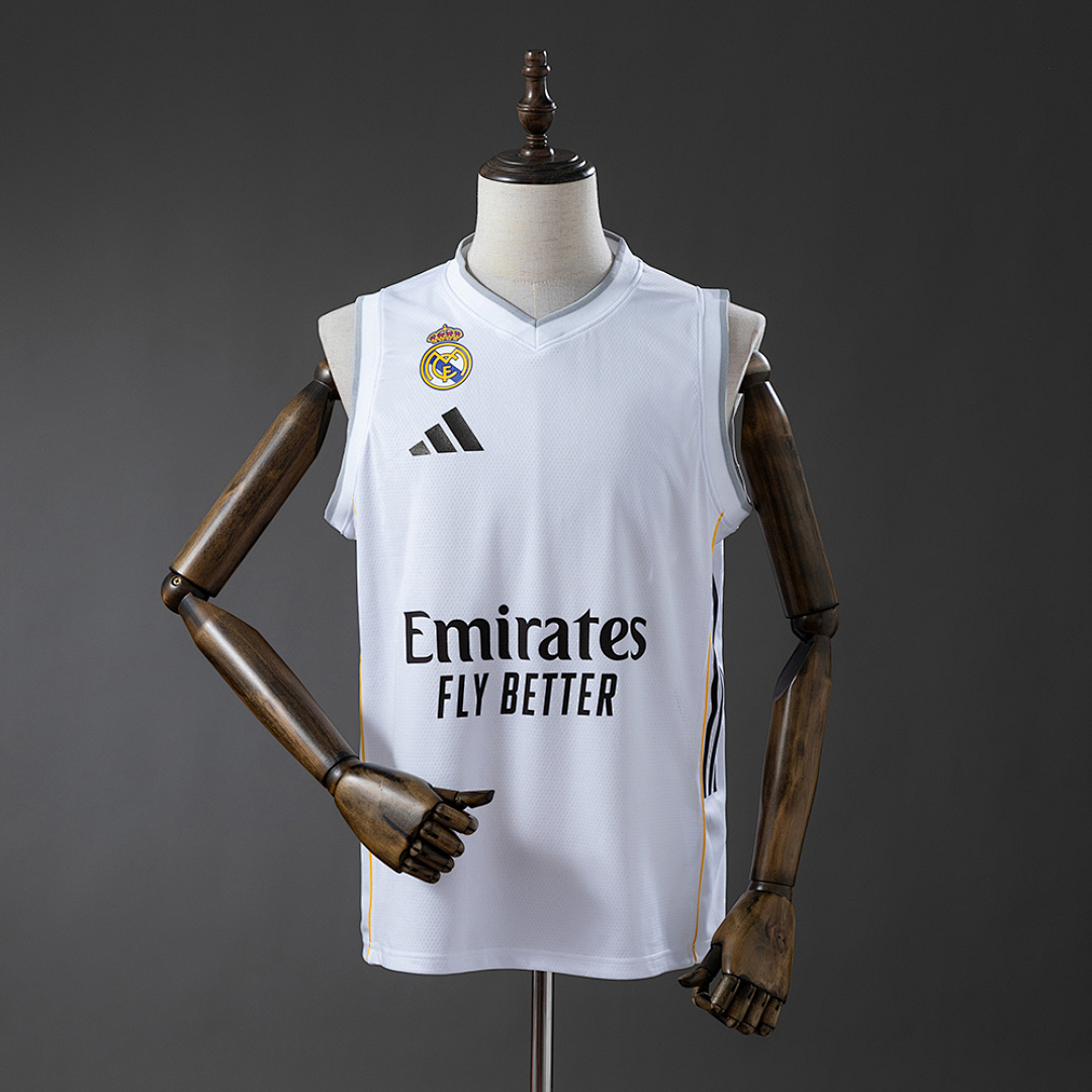 Real Madrid 25/26 Titular Basketball Camisa S-XXL, foto 1