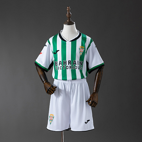 Cordoba 25/26 Titular Kit infantil Tamanho 16-28