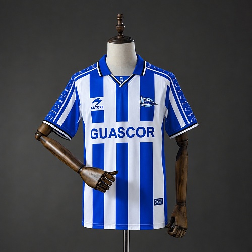 Retrô Deportivo Alavés 98/99 Titular Camisa S-XXL