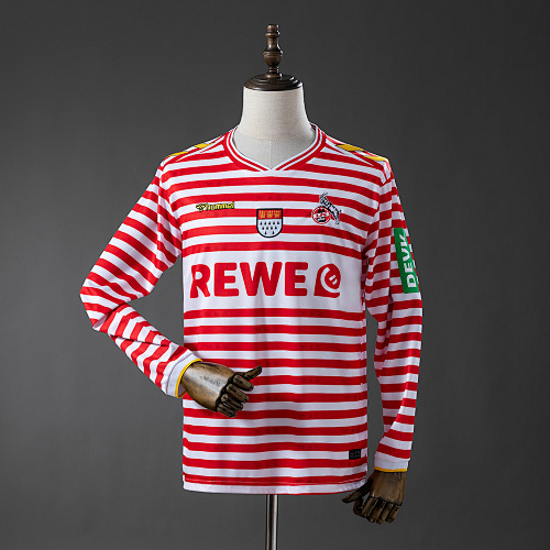 Köln 25/26 Carnival Edition Manga longa Camisa S-4XL
