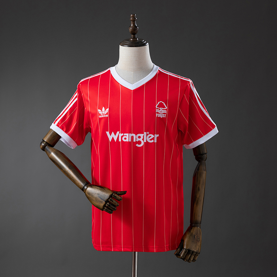Nottingham Forest 82/84 Visitante Retrô Camisa S-XXL, foto 1