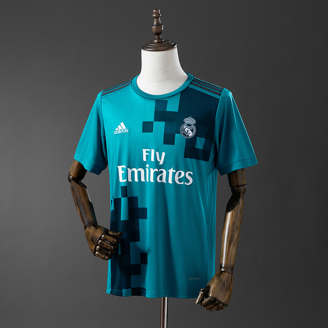 Retrô Real Madrid 17/18 Terceira S-XXL, foto 1