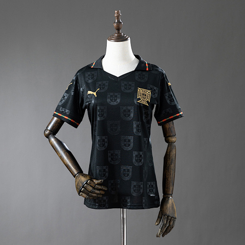 Portugal 2026 Edição especial - Black Panther Feminina Camisa S-XXL