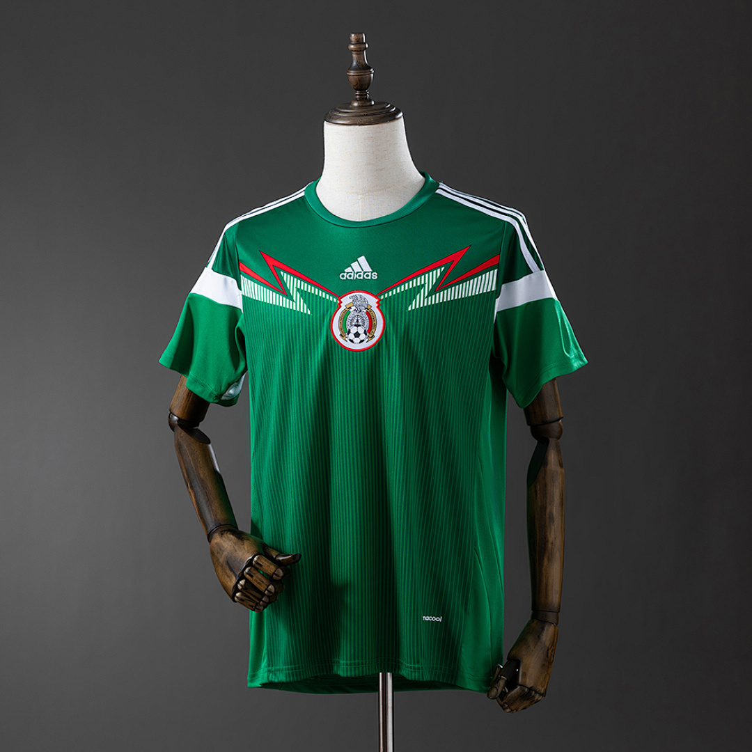 Retrô 2014 Mexico Titular S-XXL, foto 1